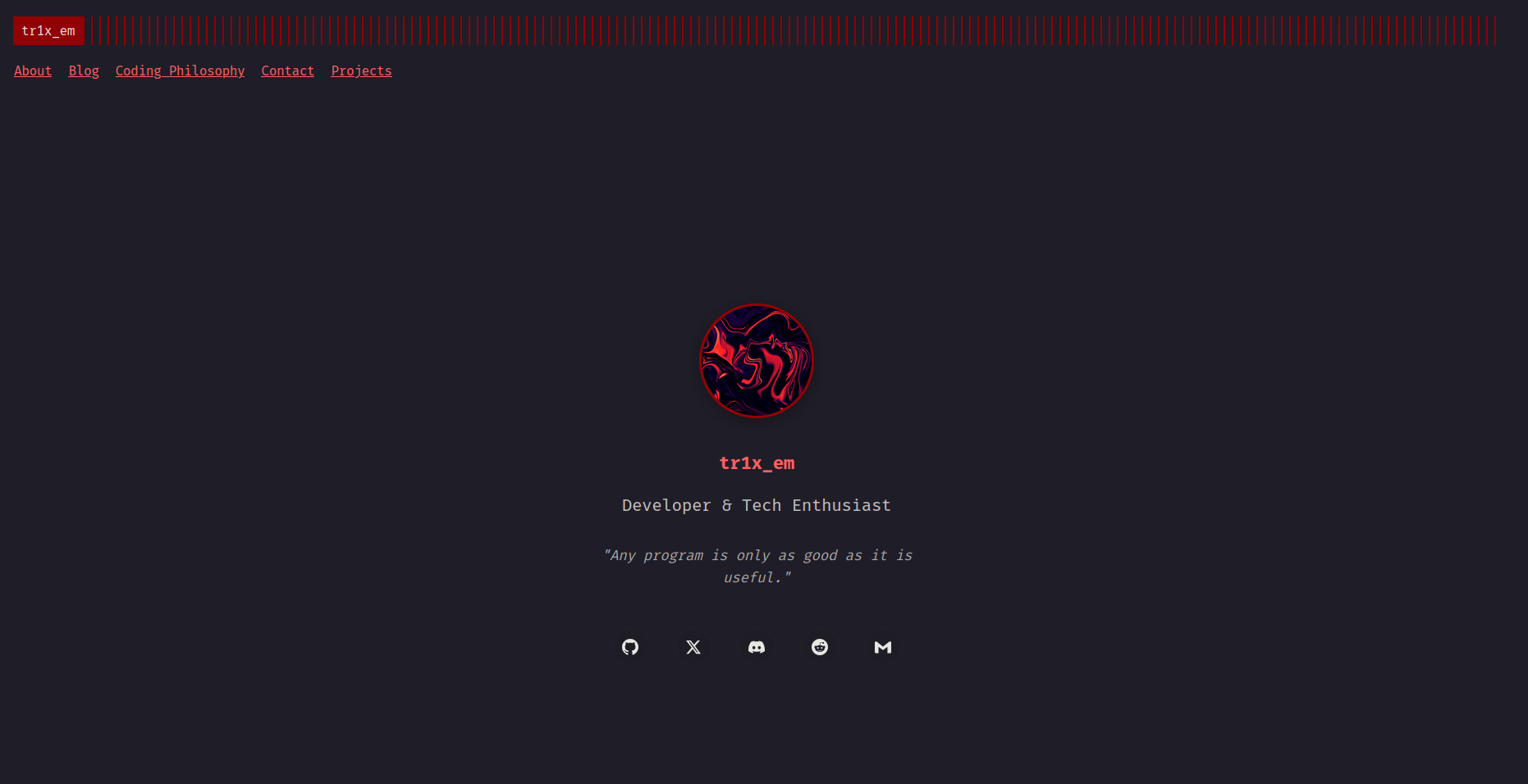Old Website